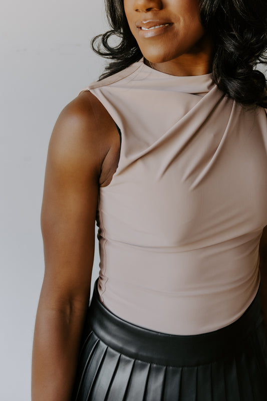 Blushing For You Jersey Bodysuit