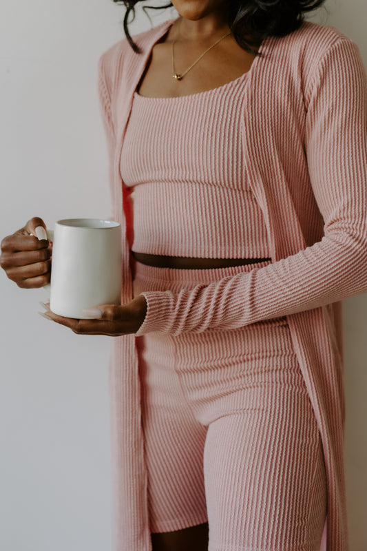 Mauvelous Cozy Three Piece Set